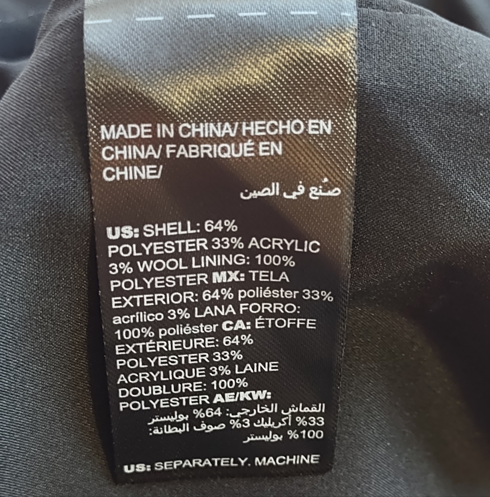 NEW  White House Black Market Pink Black Silver Tweed Skirt Quiet Luxury  Size 0 - Picture 8 of 9